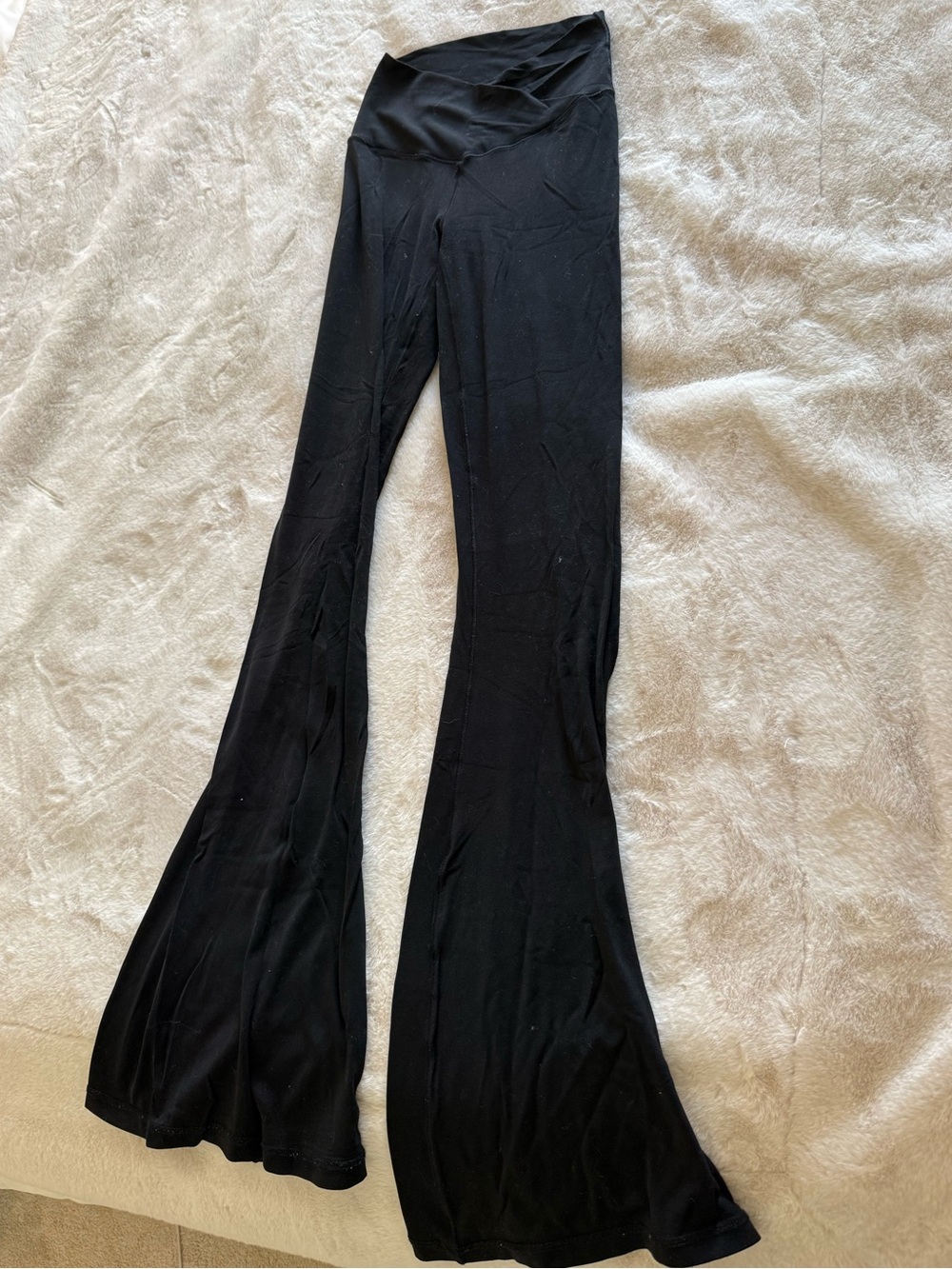 aerie Black Flared Leggings
